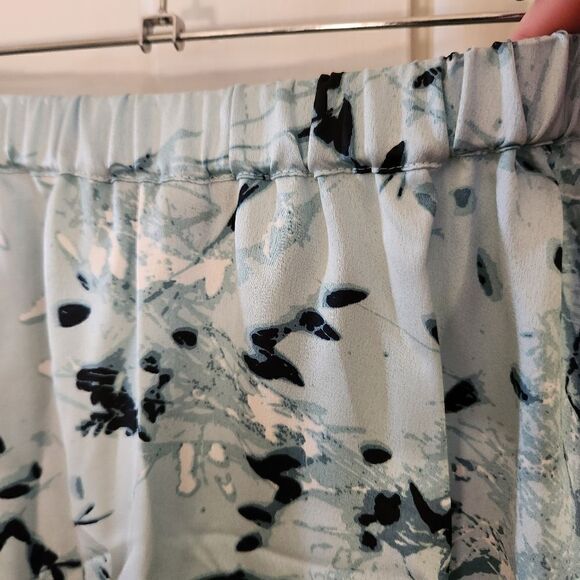 Alfani Printed Asymmetric A-Line Pull-On Elastic Waist Skirt Size 12 - Picture 7 of 7